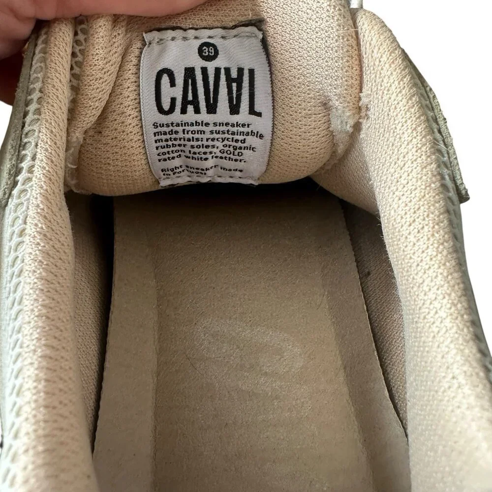 Caval Les Super‎ Nova Sneakers Multicolored Leather Suede Mesh EU 39 Sustainable